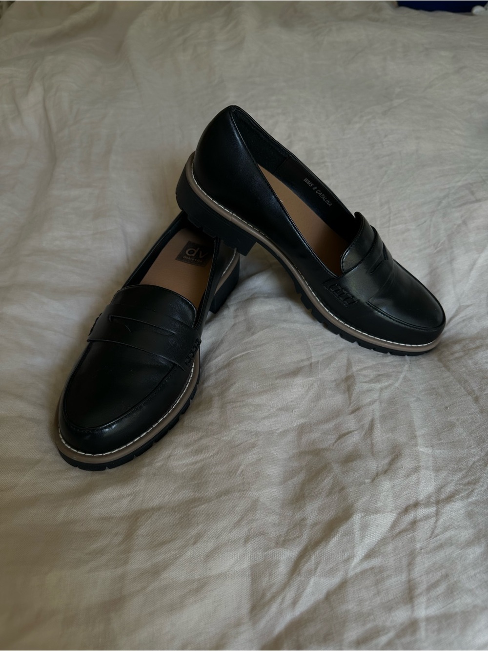 Dolce Vita Black Loafers